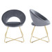 Modern Accent Velvet Lounge Chair
