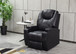 Modern Recliner Chair With Cup Holders, Remote Control