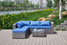 Patio Sofa With Cushions
