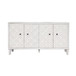 Accent Cabinet 4 Door Wooden Cabinet Sideboard Buffet Server Cabinet Storage Cabinet, For Living Room, Entryway, Hallway, Office, Kitchen And Dining Room - White Wash