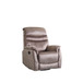 Rocking Swivel Recliner Chair For Living Room, 360 Degree Swivel, Adjustable Modern Reclining Chair, Classic And Traditional Recliner Sofa With Lumbar Support - Dark Gray