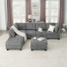 Modular Sectional Sofa With Diy Combination And Storage
