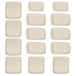 Cushion Covers For 7 Piece Wicker Sectional Sofa, 14 Pack Seat And Back Slipcovers With Zipper