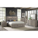 Kelis - 3 Drawer Nightstand With USB - Gray