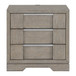 Kelis - 3 Drawer Nightstand With USB - Gray