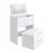 Irvine - Mini Vanity With Stool, LED And USB