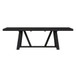 Transcend - Dining Table With 22" Leaf - Charcoal