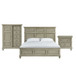 Whit-Ash - Panel Bedroom Set With Door Chest
