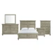 Whit-Ash - Panel Bedroom Set