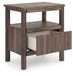 Pamytta - Brown - One Drawer Night Stand