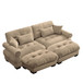 Super Comfort Oversized Modular Sectional Sofa With Movable Ottoman