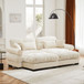 Super Comfort Oversized Modular Sectional Sofa With Movable Ottoman