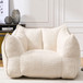 Comfortable Chenille Sofa Chairs With Highly Resilient Foam For Living Rooms And Bedrooms