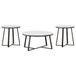 Hugo - Faux Marble Coffee Table Set