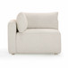 Hangover - Outdoor Modular Corner Chair - Cream