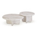 Juju - Nesting Indoor / Outdoor Coffee Tables (Set of 2) - White