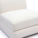 Perry - Modular Armless Chair - Cream