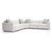 Perry - Modular L-Sectional - Cream