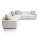 Perry - Modular L-Sectional - Cream