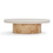 Tanner - Coffee Table - Natural / Cream