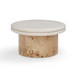 Tanner - Coffee Table - Natural / Cream