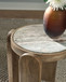 Gavrilley - Gray / White / Brown - Accent Table