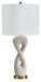 Judrich - White / Gold Finish - Poly Table Lamp