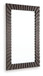 Advin - Dark Brown - Accent Mirror