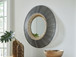 Dallmen - Black / Gold Finish - Accent Mirror
