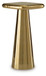 Dallenburg - Gold Finish - Accent Table