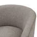 Miramar - Swivel Barrel Chair With Wooden Base