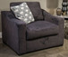Wryenlynn - Onyx - Chair And A Half - Fabric