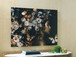 Valfer - Orange / Black / White - Wall Art
