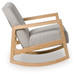 Wychworth - Gray / Natural - Accent Chair