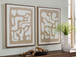 Waldett - Beige / White - Wall Art Set (Set of 2)