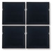 Dallbourne - White / Gold Finish - Wall Art Set (Set of 4)