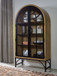 Gwenwich - Natural / Black - Accent Cabinet