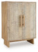 Dallinbury - Natural / White Wash - Accent Cabinet