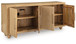 Niam - Light Antique Beige - Accent Cabinet