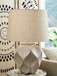 Edselham - Distressed Cream - Paper Table Lamp
