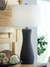 Maykins - Black - Metal Table Lamp