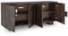 Cato - Dark Brown - Accent Cabinet