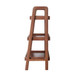 Premium Storage Organizer, 3-Tier Beech Shoe Rack For Entryway, Living Room - Walnut