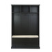 Hall Tree With 3 Hooks, Coat Hanger, Entryway Bench, Storage Bench, 3 In 1 Design