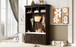 Hall Tree With 3 Hooks, Coat Hanger, Entryway Bench, Storage Bench, 3 In 1 Design
