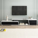 Minimalist Rectangle Extendable TV Cabinet With 2 Drawers And 1 Cabinet