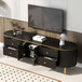Modern TV Stand With 4 Drawers And 1 Cabinet