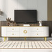 Modern TV Stand With 4 Drawers And 1 Cabinet