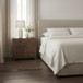 Gene - Charging Nightstand - Dark Brown
