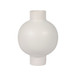 Ceramic 11" Bubble Vase - Creme